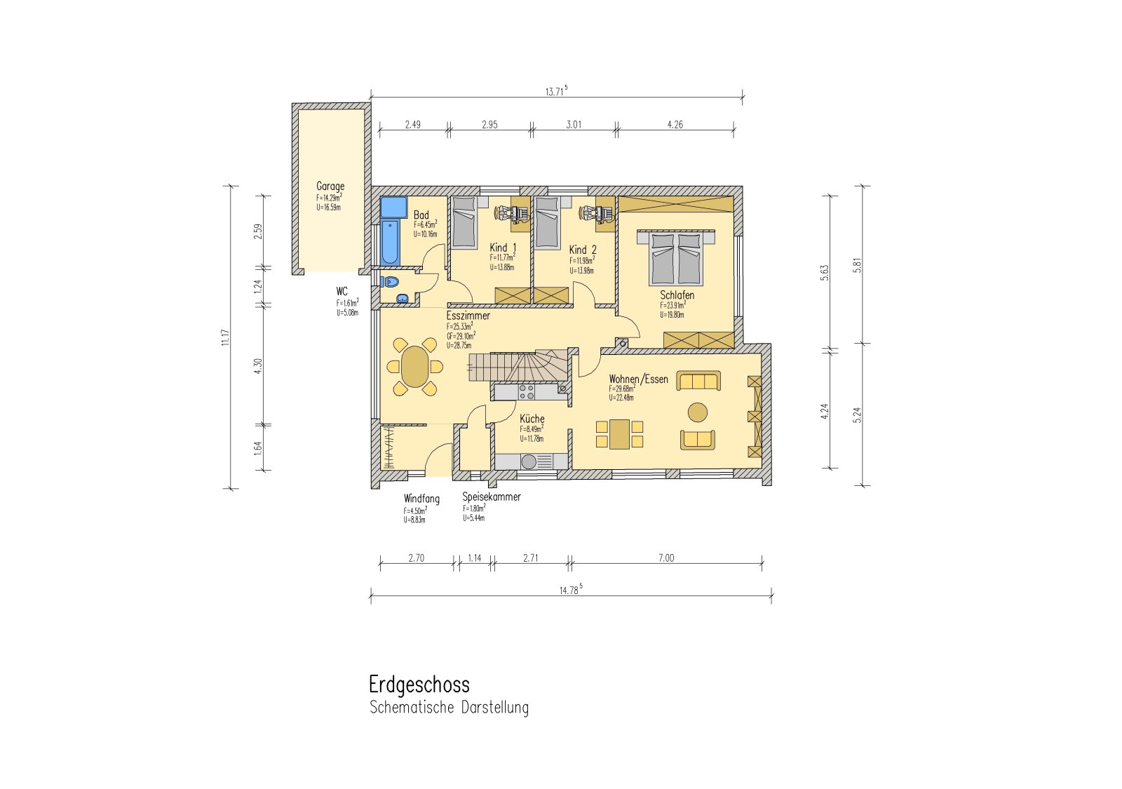*** Großes Einfamilienhaus mit schönem Garten in sehr ruhiger Lage von Eisenberg ***