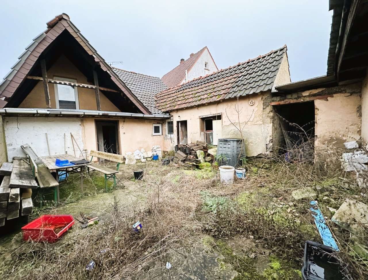 *** NEUER PREIS *** Eckgrundstück mit Abrissobjekt im Ortskern von Börrstadt ***
