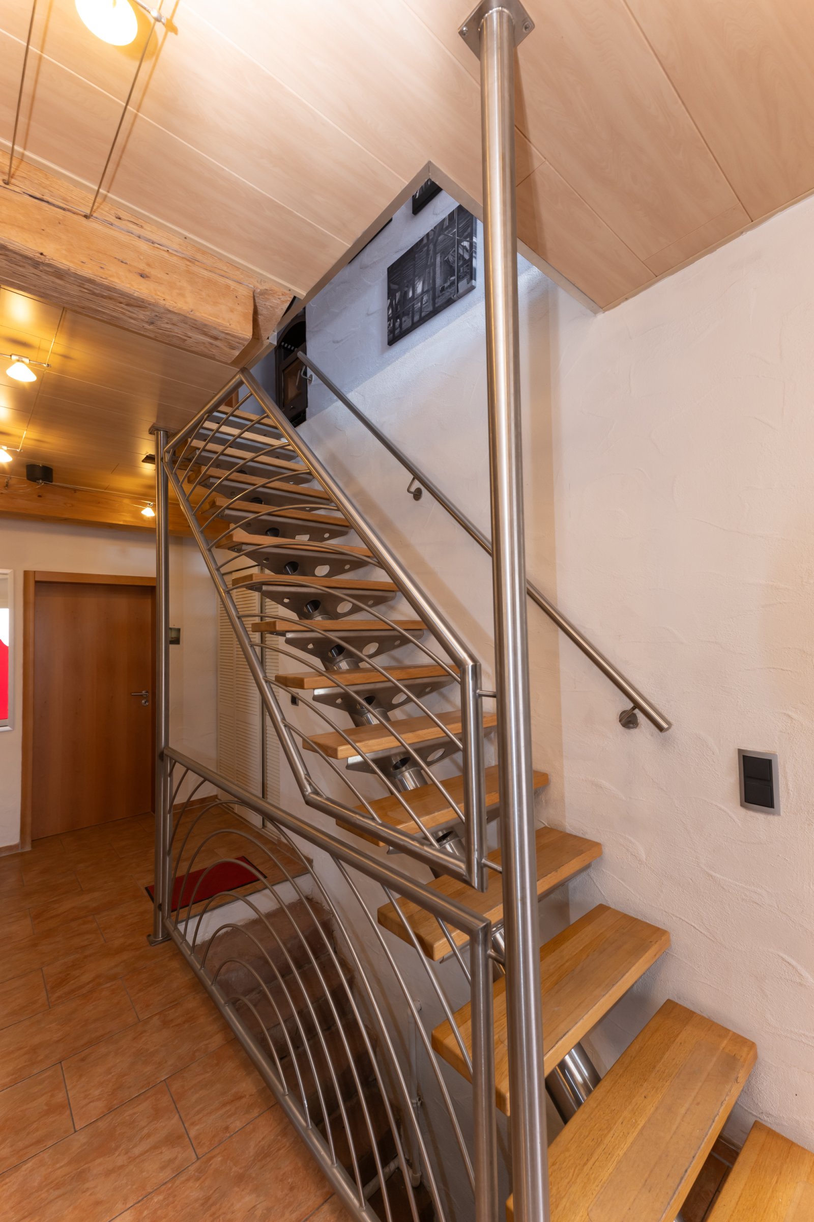 Treppe zum Obergeschoss Treppe zum Obergeschoss