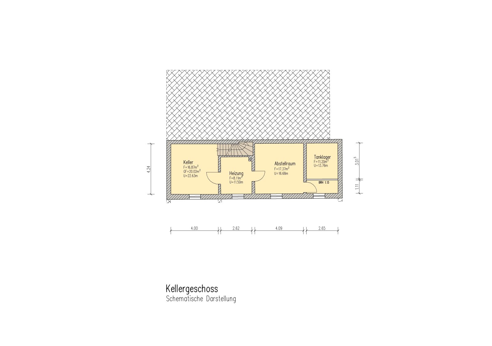 Grundriss Keller Grundriss Keller