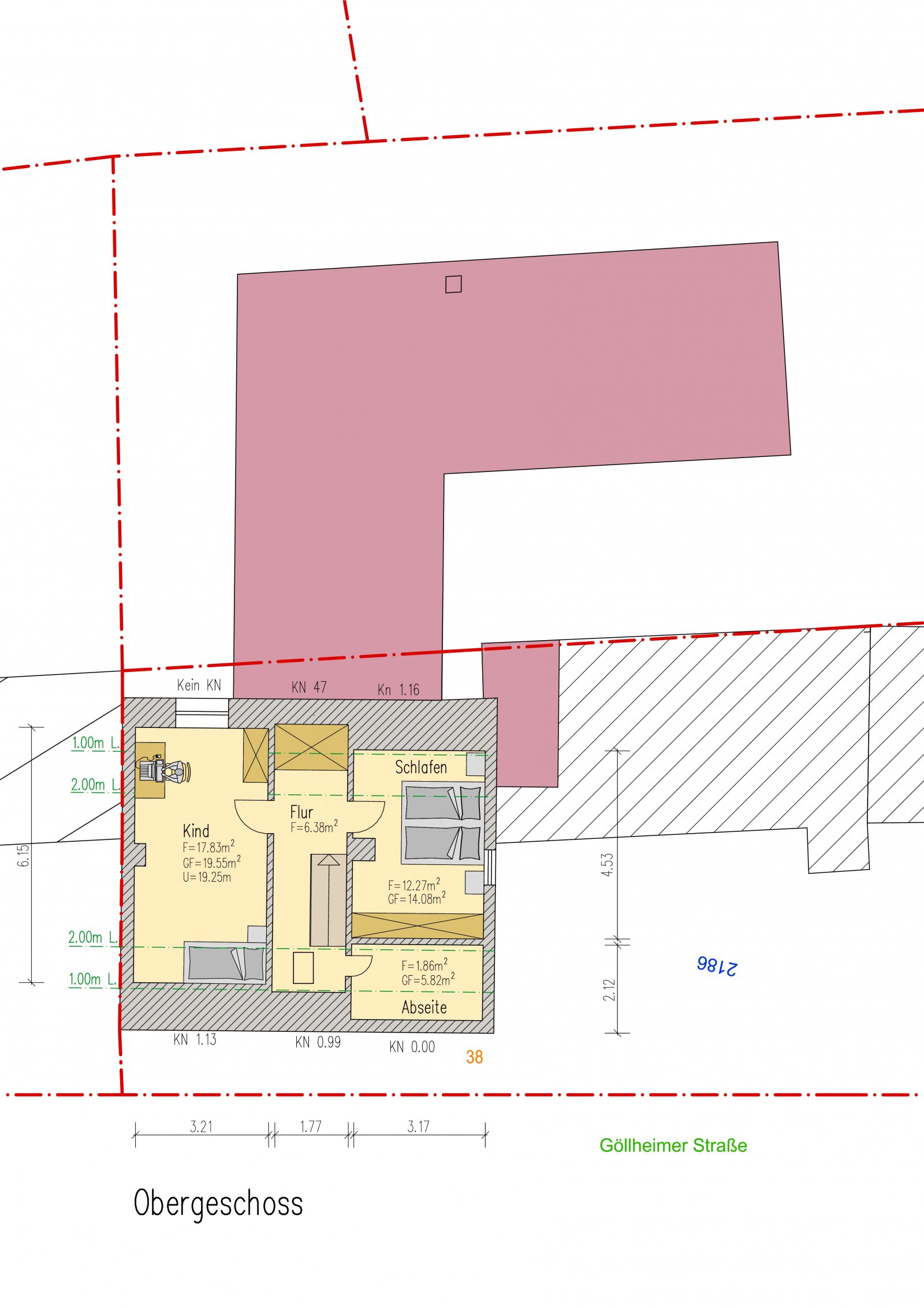 Grundriss Obergeschoss Grundriss Obergeschoss